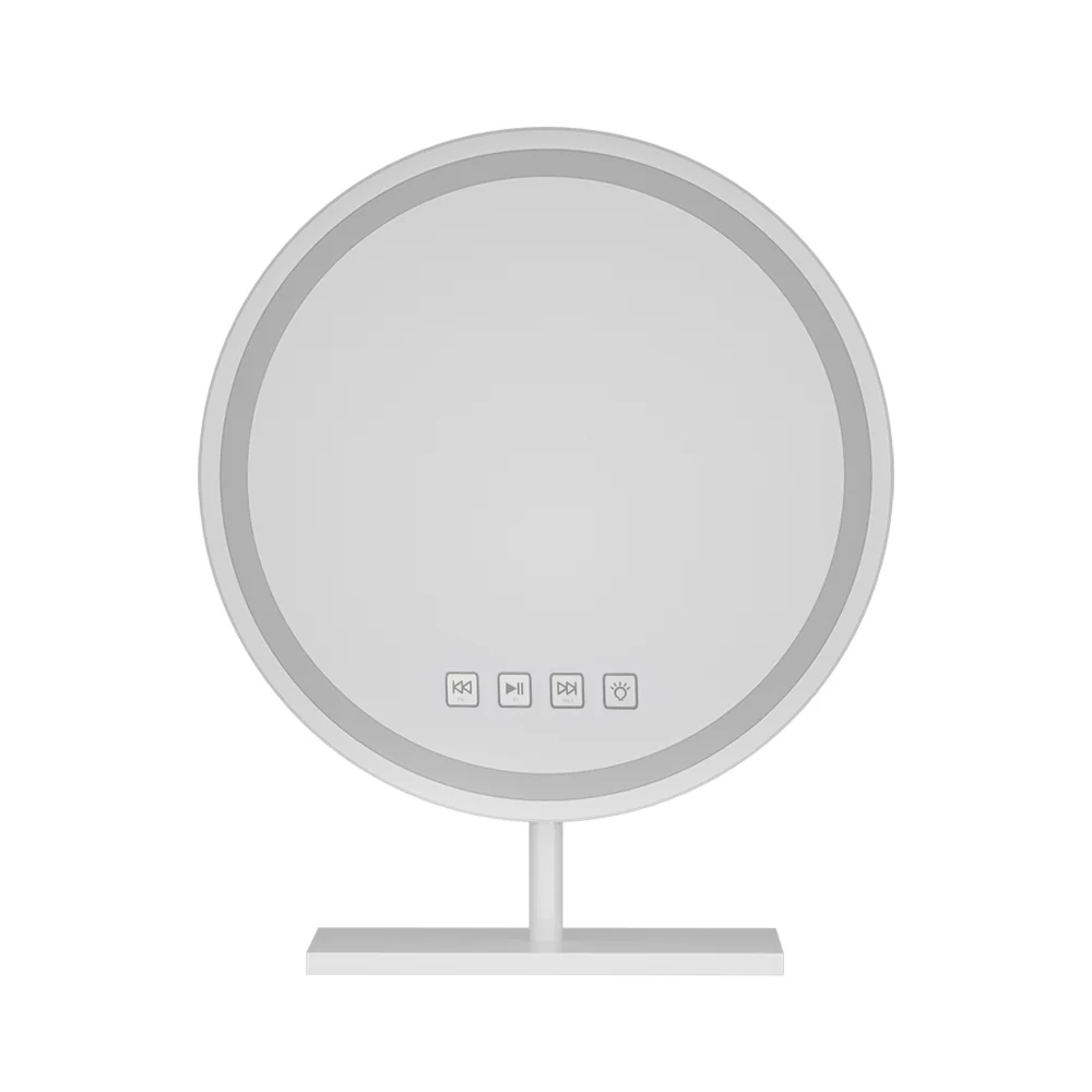 Embellir Makeup Mirror 40x40cm Hollywood Vanity with LED Light Tabletop Round - Image 3