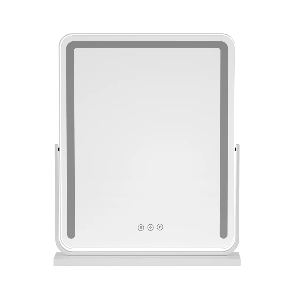 Embellir Makeup Mirror 40x50cm Hollywood Vanity with LED Light Strip Rotation - Image 3