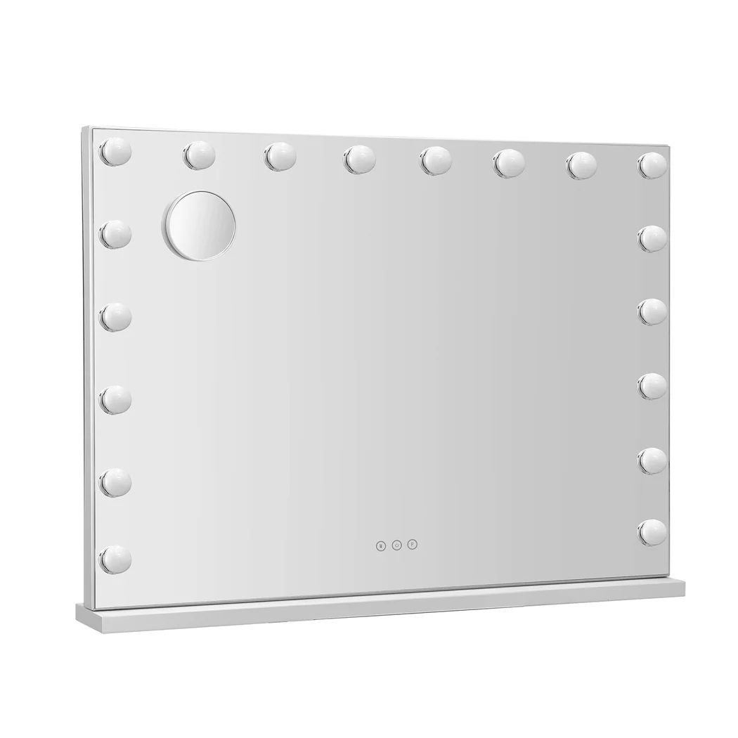 Embellir Makeup Mirror 80x58cm Hollywood Vanity with LED Light Tabletop Wall - Image 7