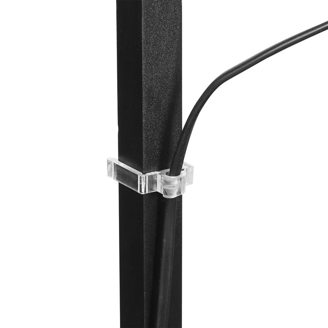 EMITTO Floor Lamp Storage Shelf LED Black - Image 3