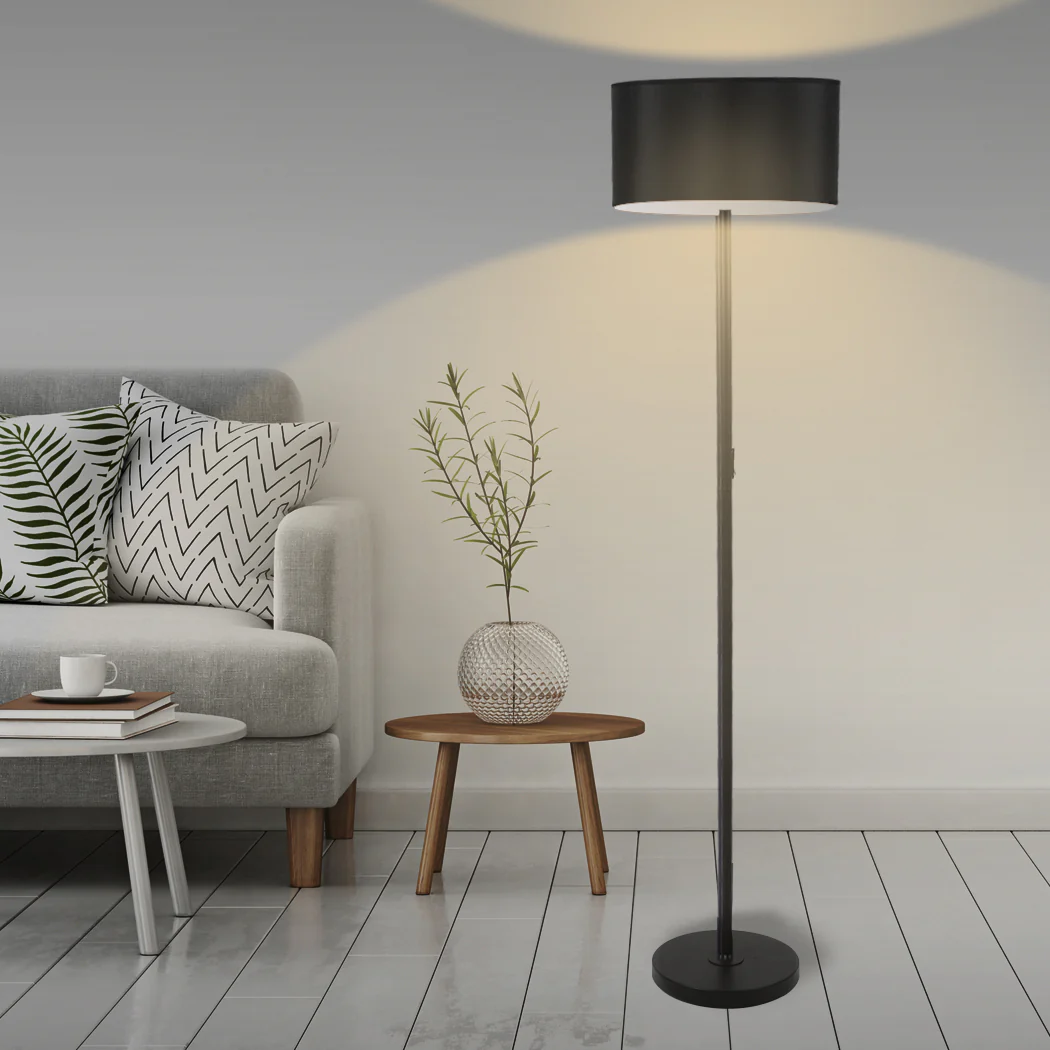 EMITTO Modern LED Floor Lamp Stand Reading Black - Image 7