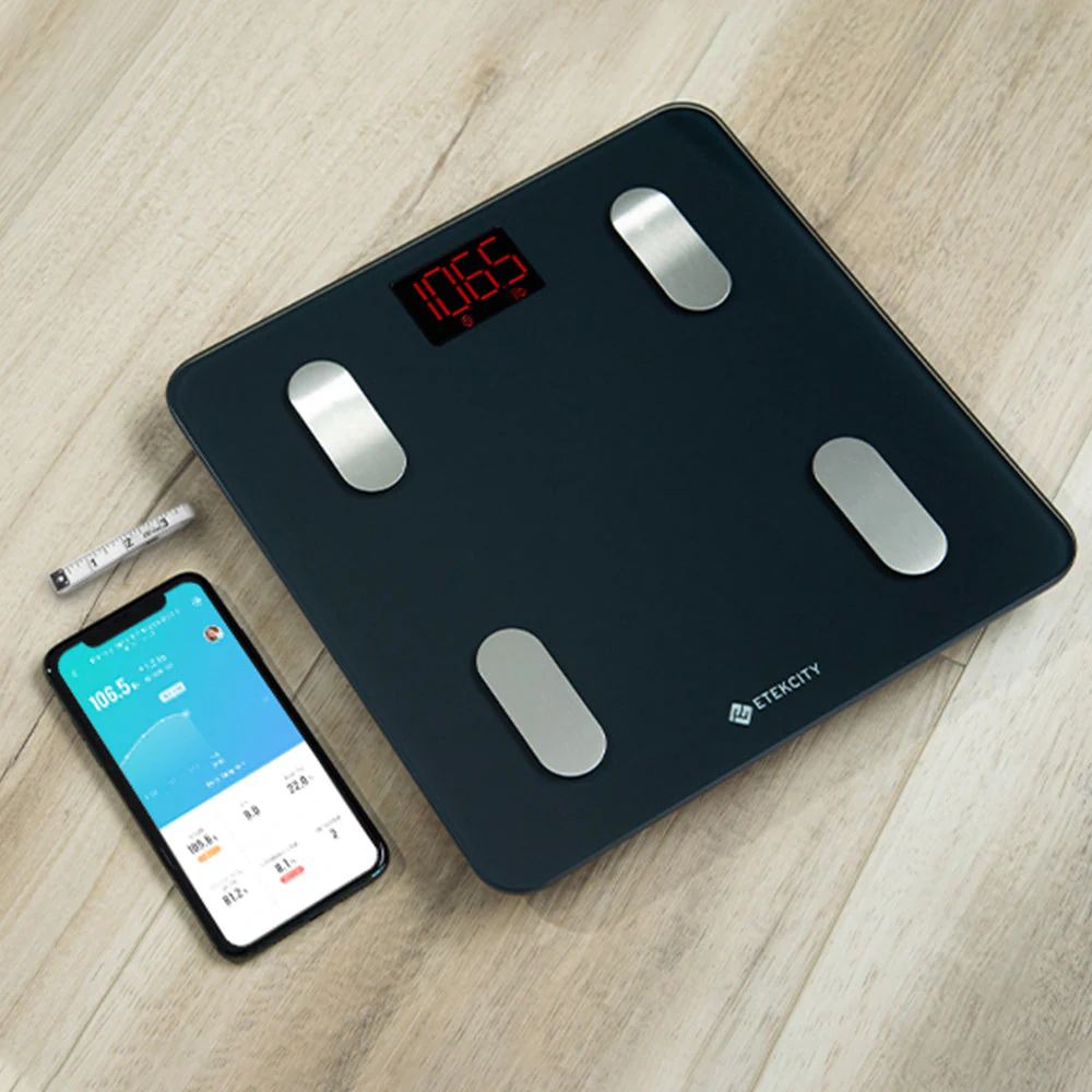 Etekcity Smart Scale for Body Weight - Black - Image 2