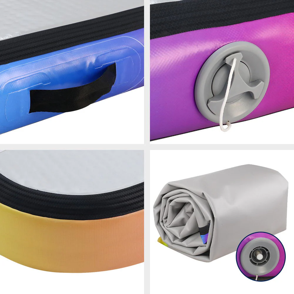 Everfit 4X1X0.2M Air Track Inflatable Tumbling Mat Gymnastics Yoga Mat - Image 3