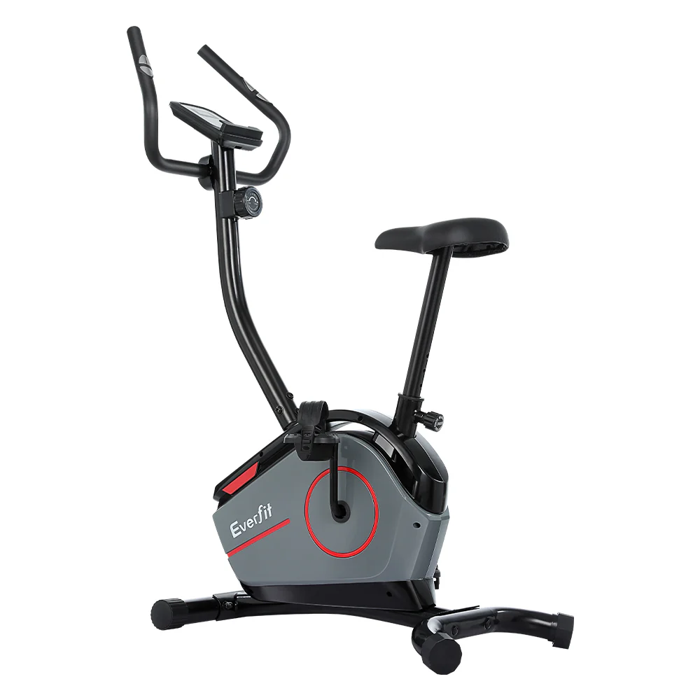 Everfit Magnetic Exercise Bike 8 Levels Upright Bike Fitness Home Gym Cardio - Image 7