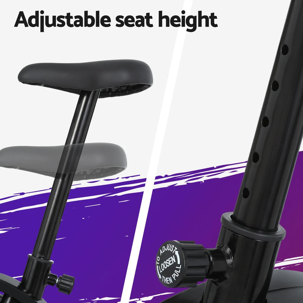 Everfit Magnetic Exercise Bike Upright Bike Fitness Home Gym Cardio - Image 5