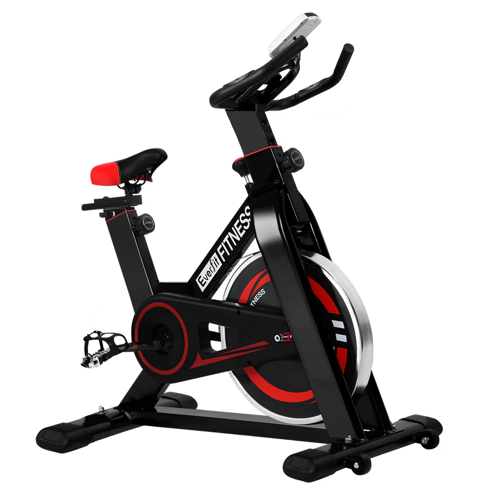 Everfit Spin Bike Exercise Bike Flywheel Cycling Home Gym Fitness Indoor Cardio - Image 8
