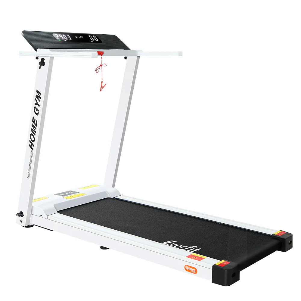 Everfit Treadmill Electric Home Gym Fitness Exercise Fully Foldable 450mm White - Image 8