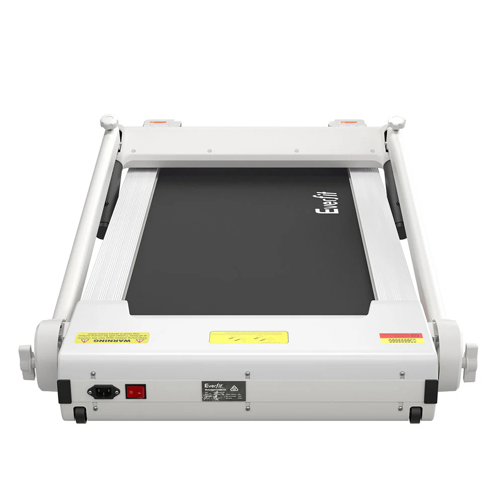 Everfit Treadmill Electric Home Gym Fitness Exercise Knob Foldable 450mm White - Image 4