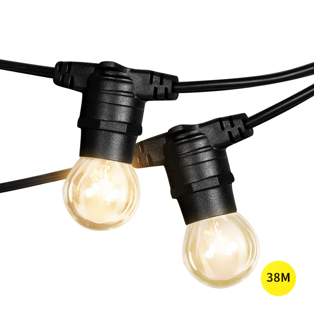 Festoon String Lights Kits Wedding Party 38M - Image 7