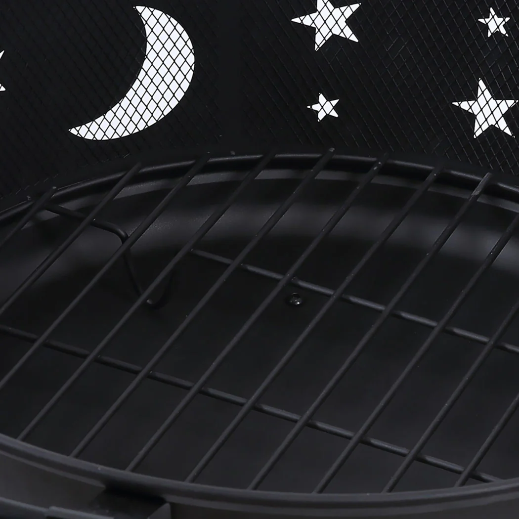 Fire Pit BBQ Grill Pits Outdoor Fireplace - Image 4