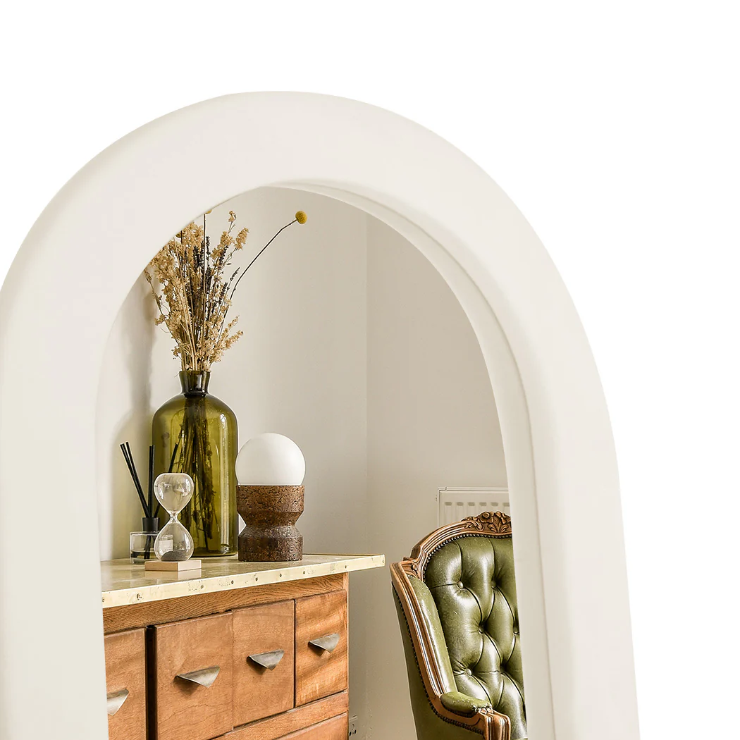 Flannel Arch Framed Full Length Mirror - Image 3