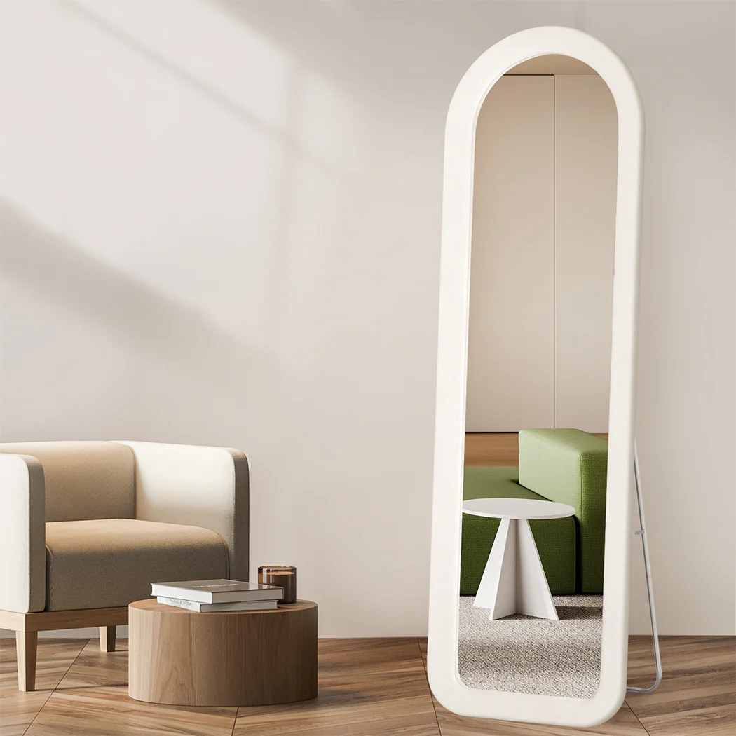 Flannel Arch Framed Full Length Mirror - Image 7