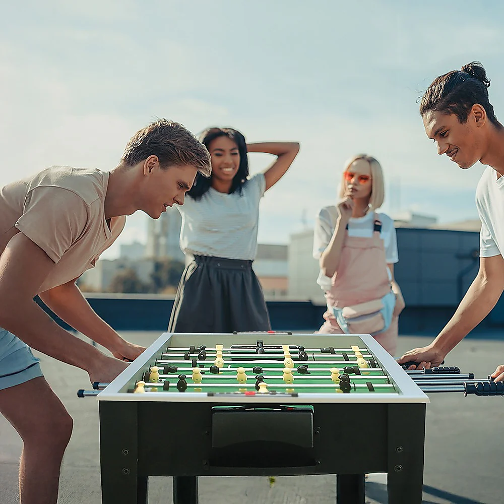 Foosball Soccer Table 4FT Tables Football Game Home Party Gift - Image 6