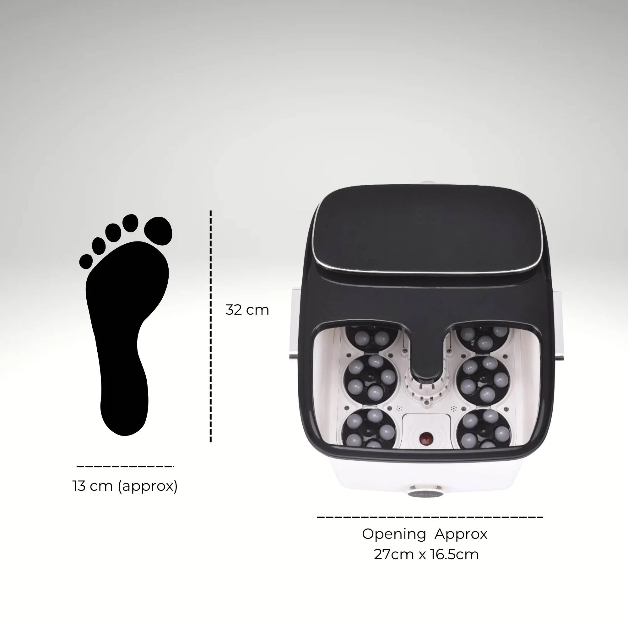 Foot Spa Automatic Water Heating Massager - Electric Pedicure Bath - Image 9