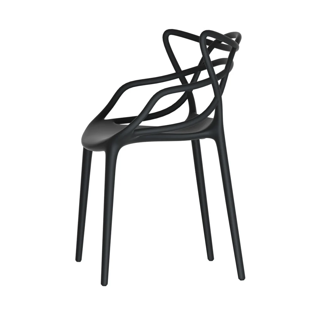Gardeon 4PC Outdoor Dining Chairs PP Portable Stackable Chair Patio Furniture - Image 4