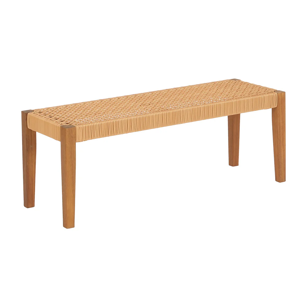 Gardeon Outdoor Garden Bench Seat Dining Acacia Wood 2-Seater Patio Furniture - Image 6
