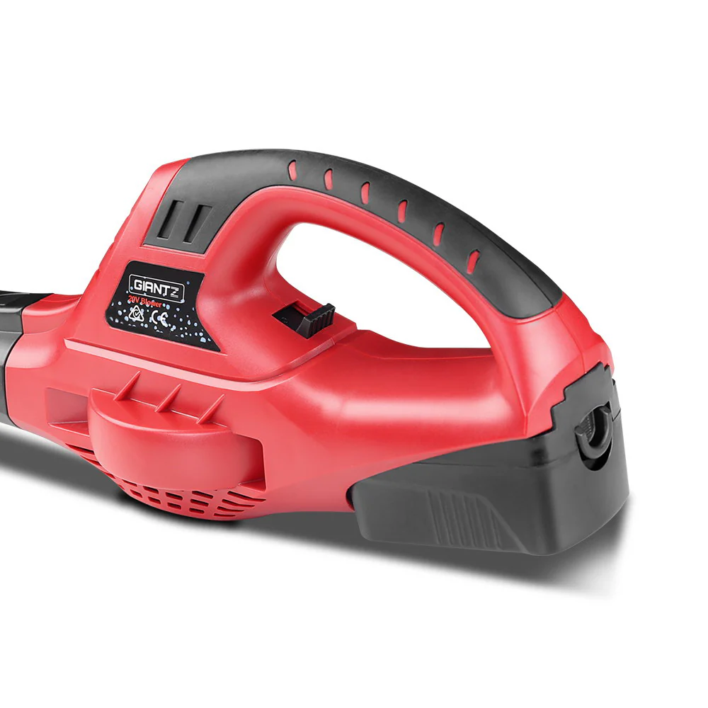 Giantz 20V Cordless Leaf Blower Garden Lithium Electric Battery Nozzles 2-Speed - Image 4