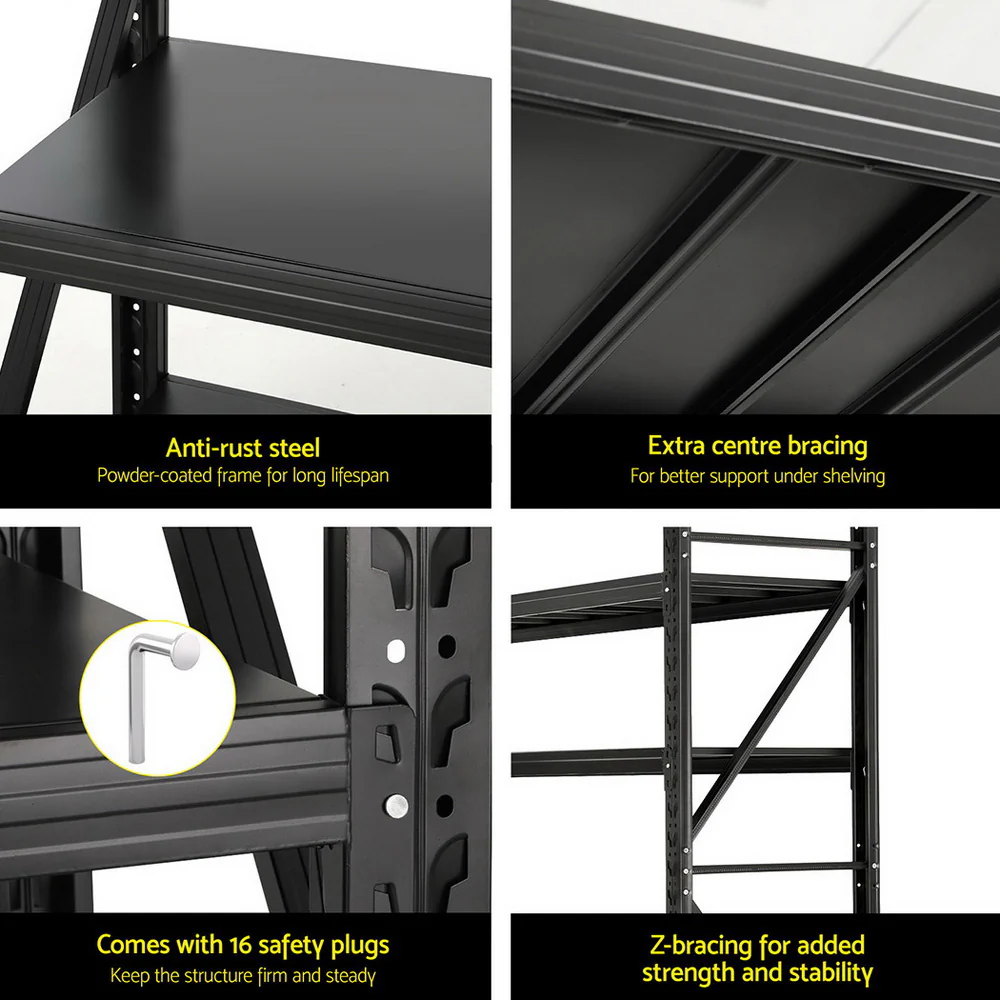 Giantz 2Mx2M Warehouse Shelving Garage Rack - Image 6