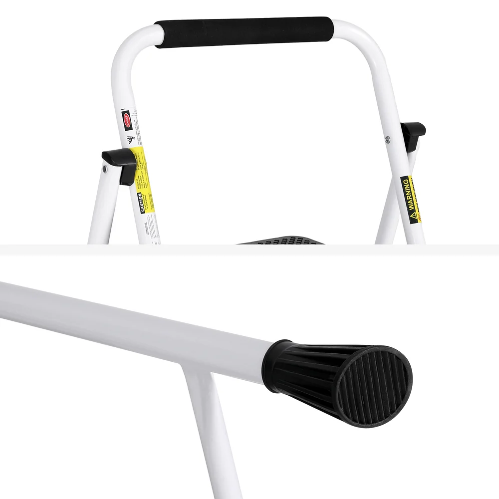 Giantz 4 Step Ladder Multi-Purpose Folding Steel Light Weight Platform - Image 3