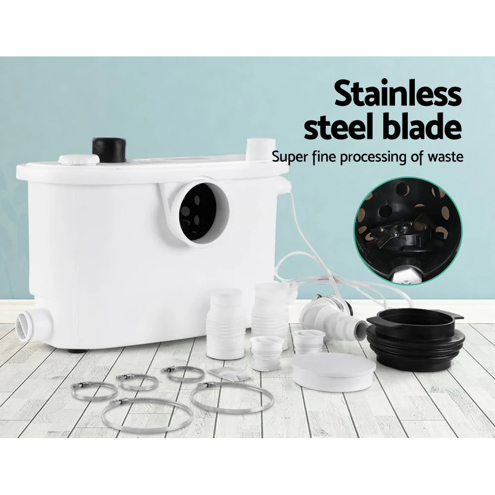 Giantz Macerator Sewerage Pump Waste Water Marine Toilet Disposal Unit Clean - Image 3