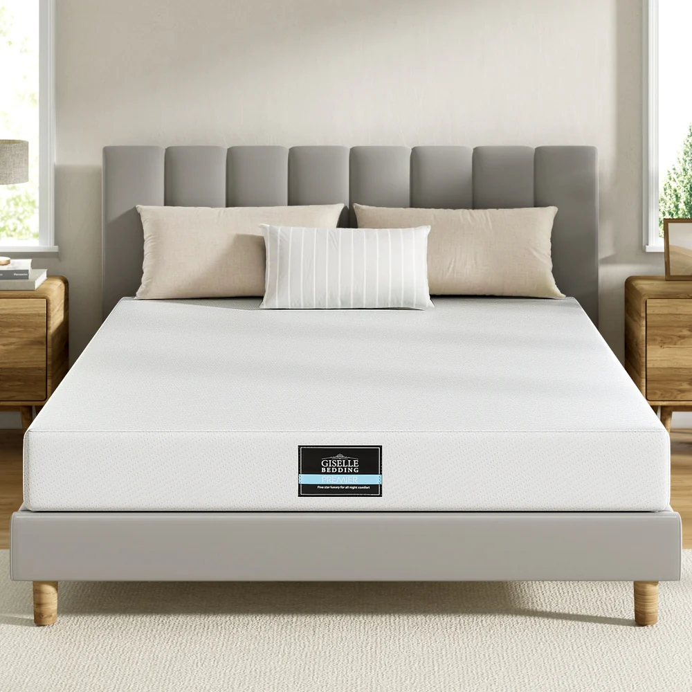 Giselle 20cm Memory Foam Mattress Green Tea Queen - Image 7