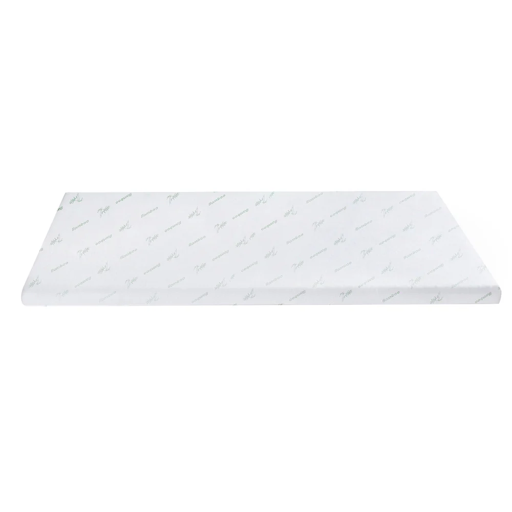 Giselle 8cm Memory Foam Mattress Topper Lavender Infused Bamboo Cover 7-Zone Queen - Image 3