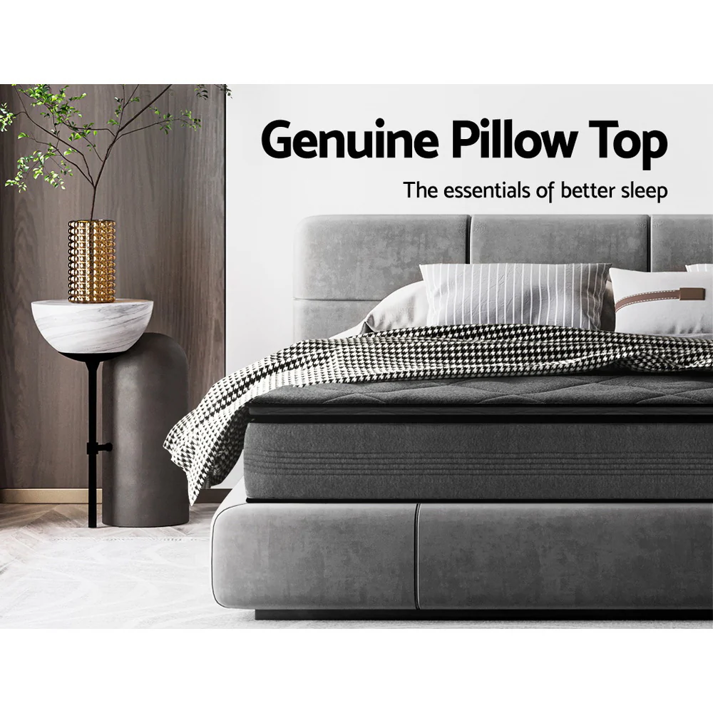 Giselle Bedding 18cm Mattress Pillow Top King Single - Image 3