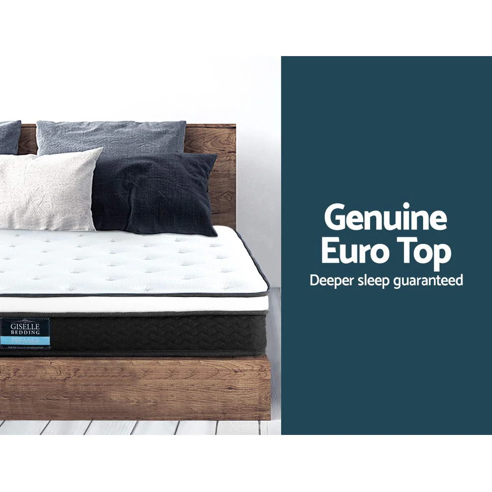 Giselle Bedding 21cm Mattress Euro Top Queen - Image 4