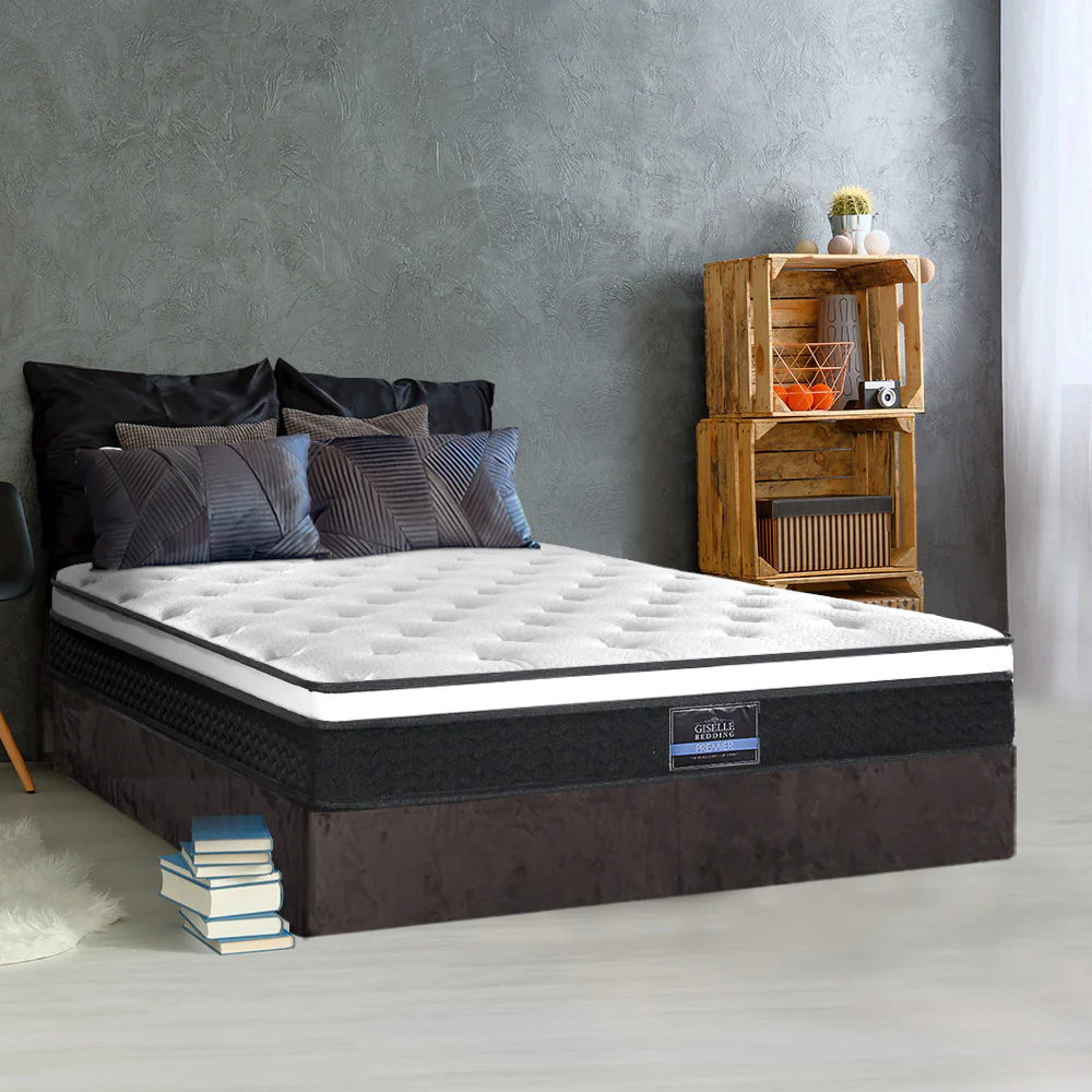 Giselle Bedding 21cm Mattress Euro Top Queen - Image 7