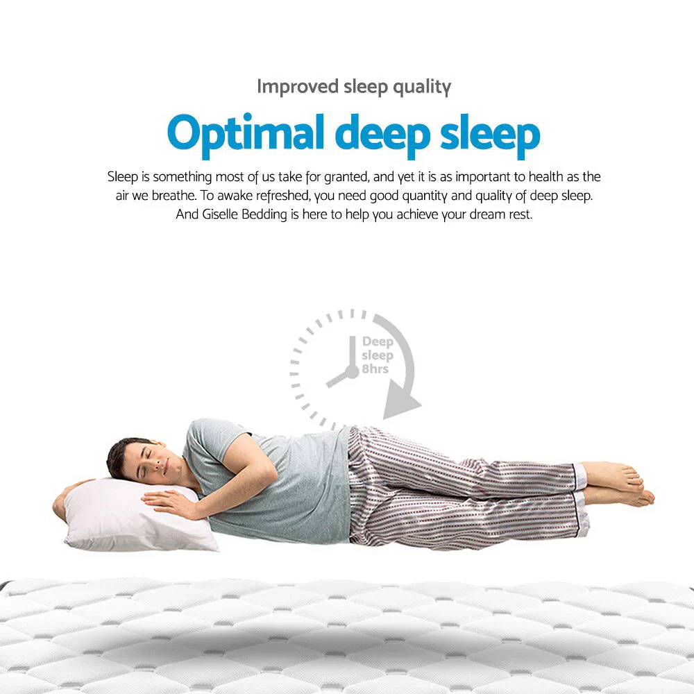 Giselle Bedding 21cm Mattress Pillow Top Queen - Image 4