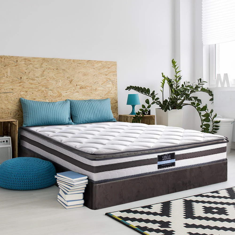 Giselle Bedding 21cm Mattress Pillow Top Queen - Image 7