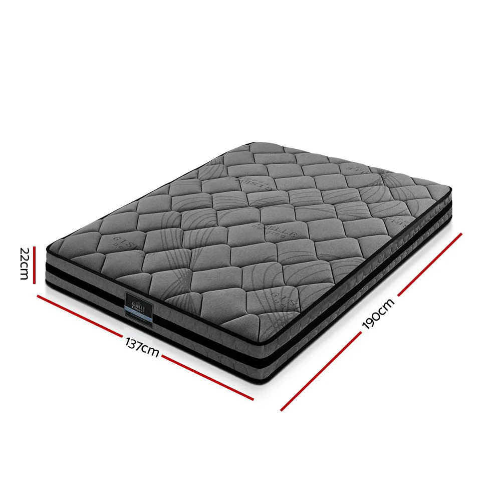 Giselle Bedding 22cm Mattress Medium Firm Double - Image 3