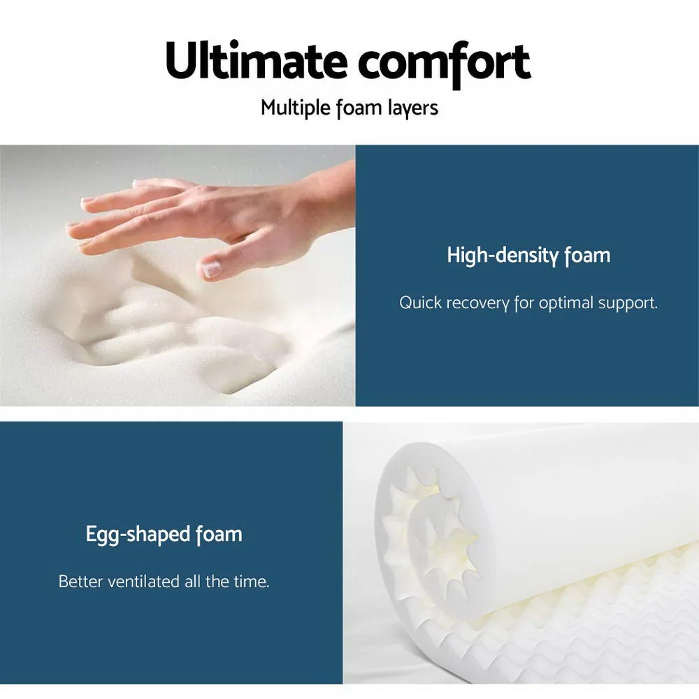 Giselle Bedding 30cm Mattress Pocket Spring Double - Image 4