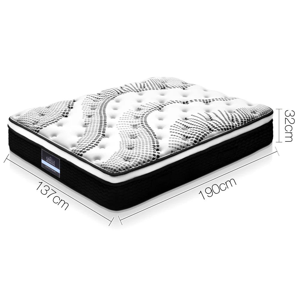 Giselle Bedding 32cm Mattress Euro Top Double - Image 2