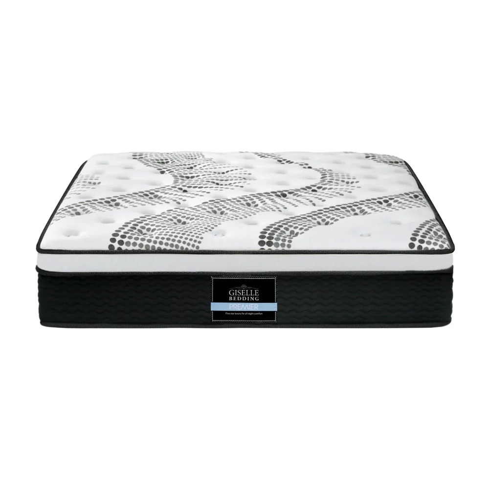 Giselle Bedding 32cm Mattress Euro Top Super King - Image 3