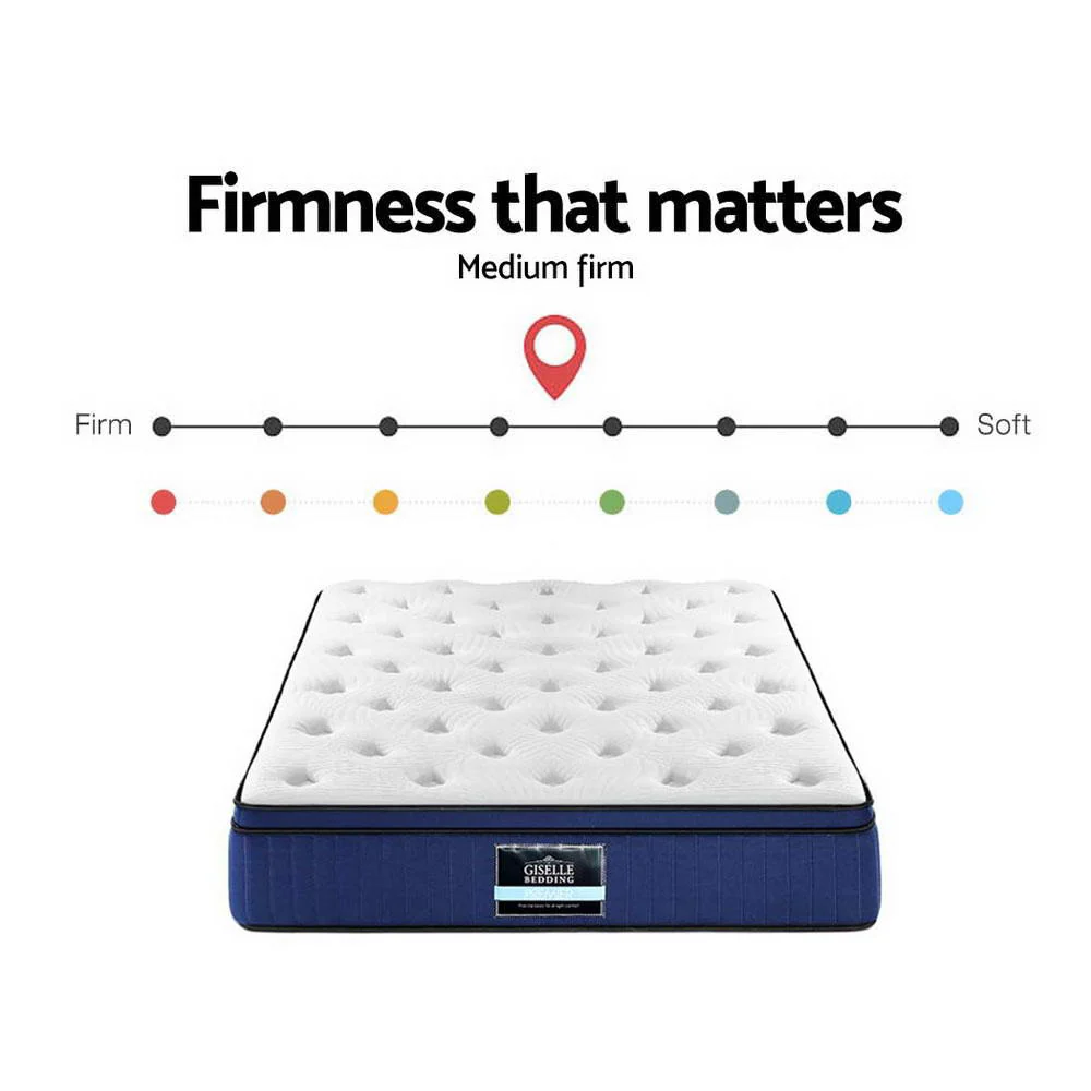 Giselle Bedding 34cm Mattress Cool Gel Memory Foam 7 Zone Double - Image 3