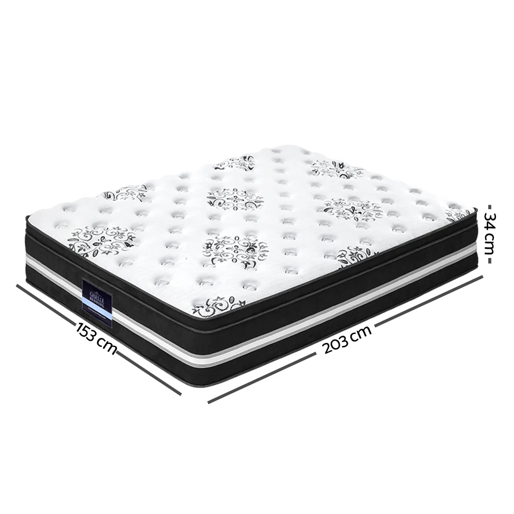 Giselle Bedding 34cm Mattress Cool Gel Memory Foam Queen - Image 2