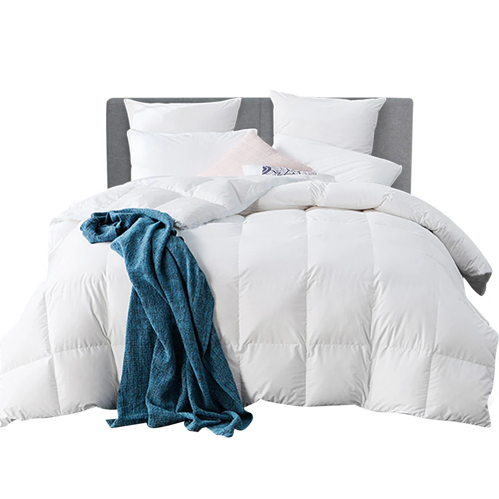 Giselle Bedding 800GSM Goose Down Feather Quilt King - Image 8