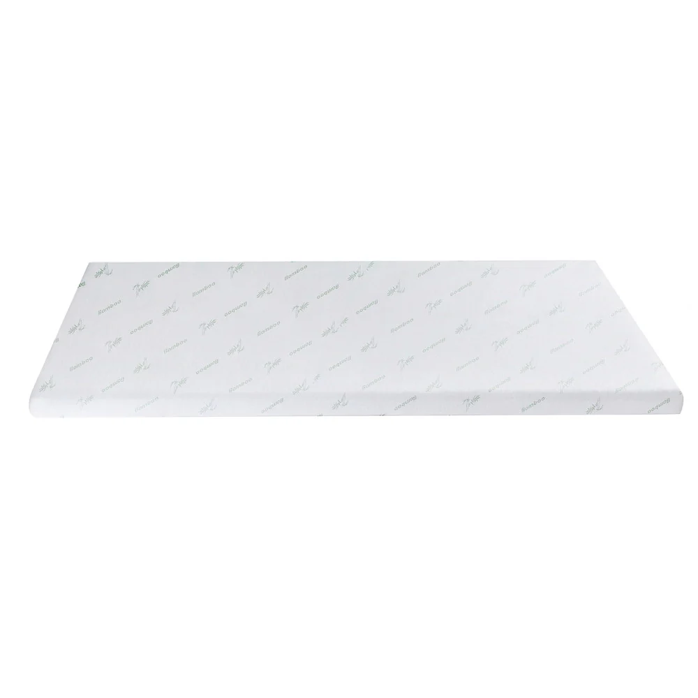 Giselle Bedding 8cm Memory Foam Mattress Topper 7-Zone Graphite Queen - Image 3