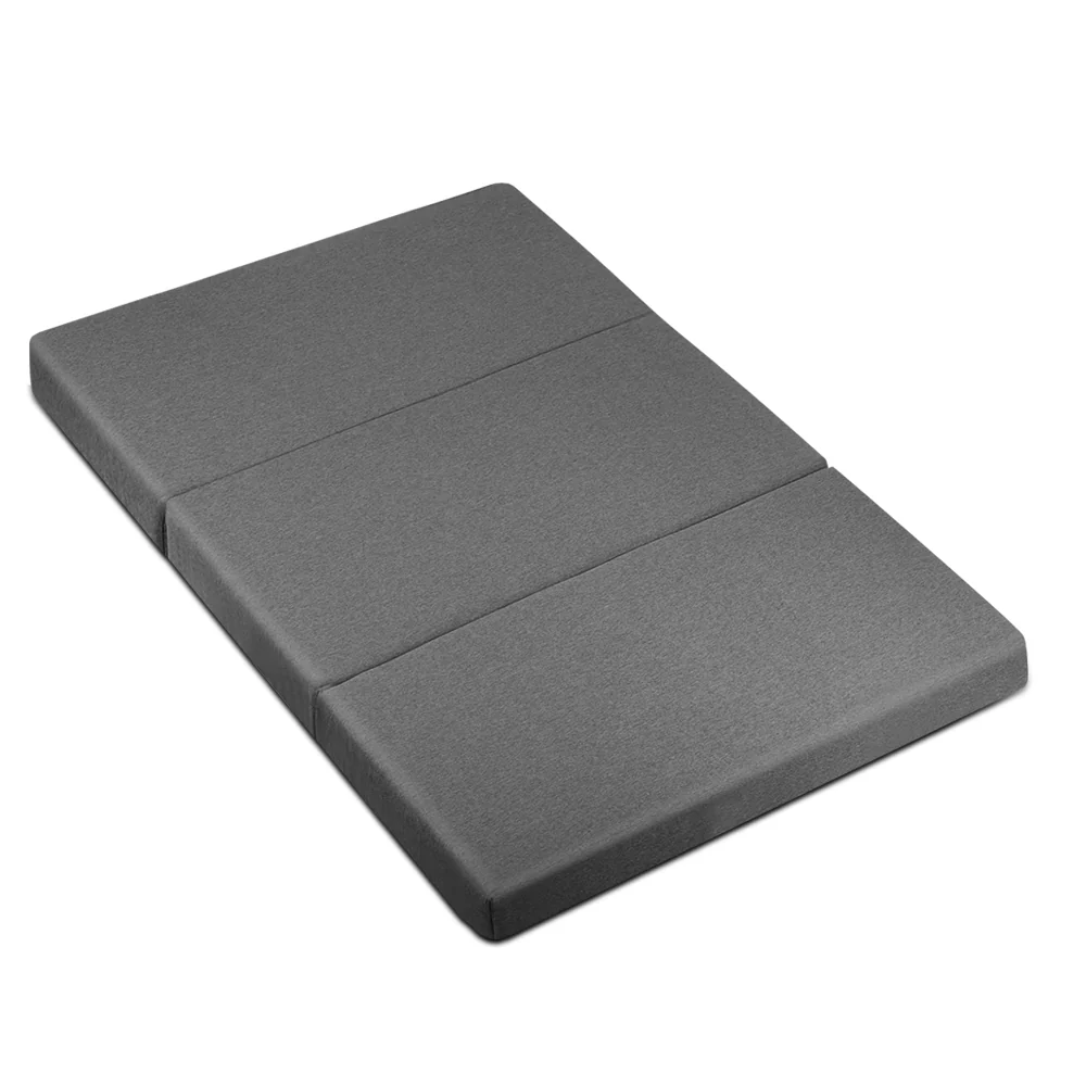 Giselle Bedding Foldable Mattress Folding Foam Double Grey - Image 8