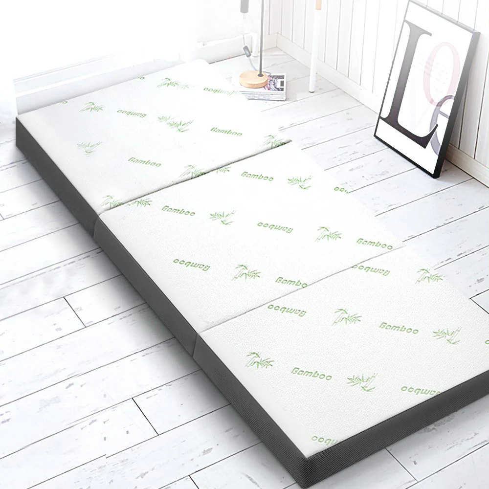 Giselle Bedding Foldable Mattress Folding Foam Single Bamboo - Image 7