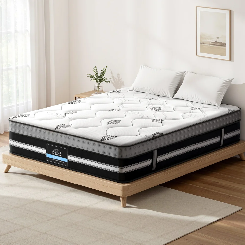 Giselle Bedding King Mattress 35cm Bed in a Box Pocket Spring Gel Memory Foam - Image 7