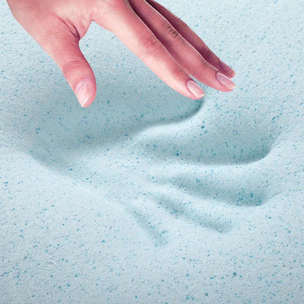 Giselle Bedding Memory Foam Mattress Topper Cool Gel 8cm King - Image 7