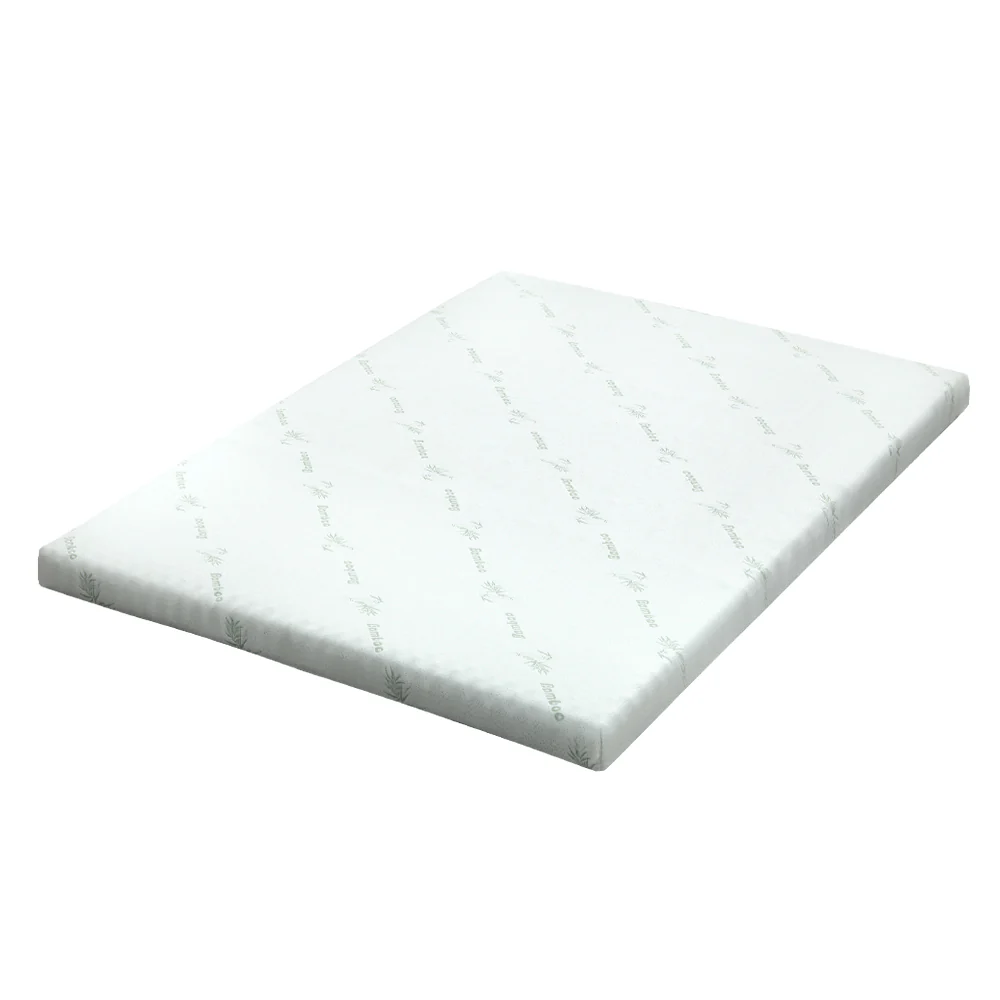 Giselle Bedding Memory Foam Mattress Topper Cool Gel 8cm King - Image 8