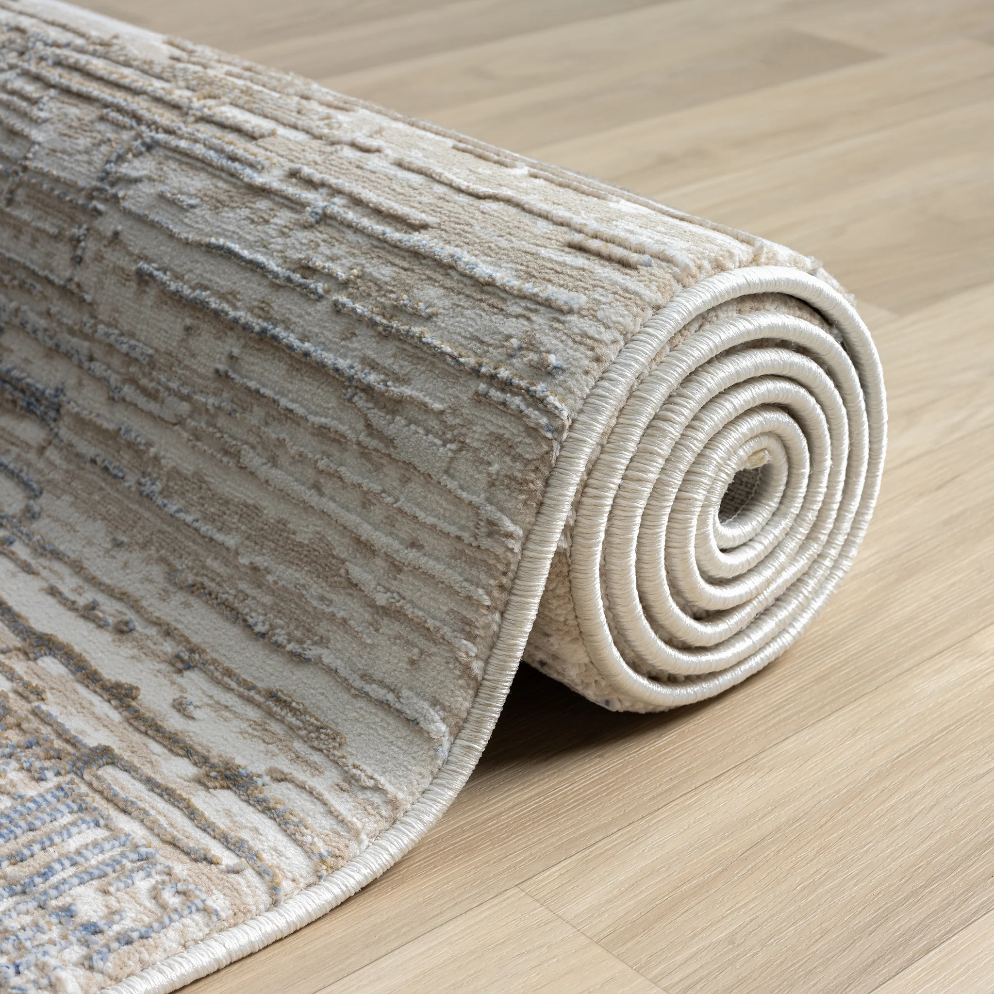 Grande Jacquard Rug - Stone - 300x400 - Image 3
