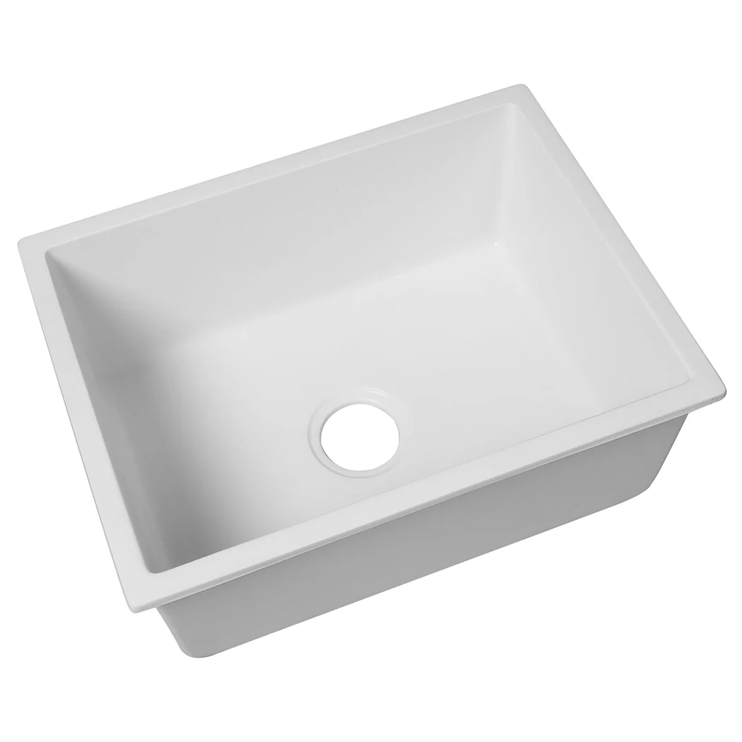 Granite Kitchen Sink Laundry Stone Sinks White - Image 8