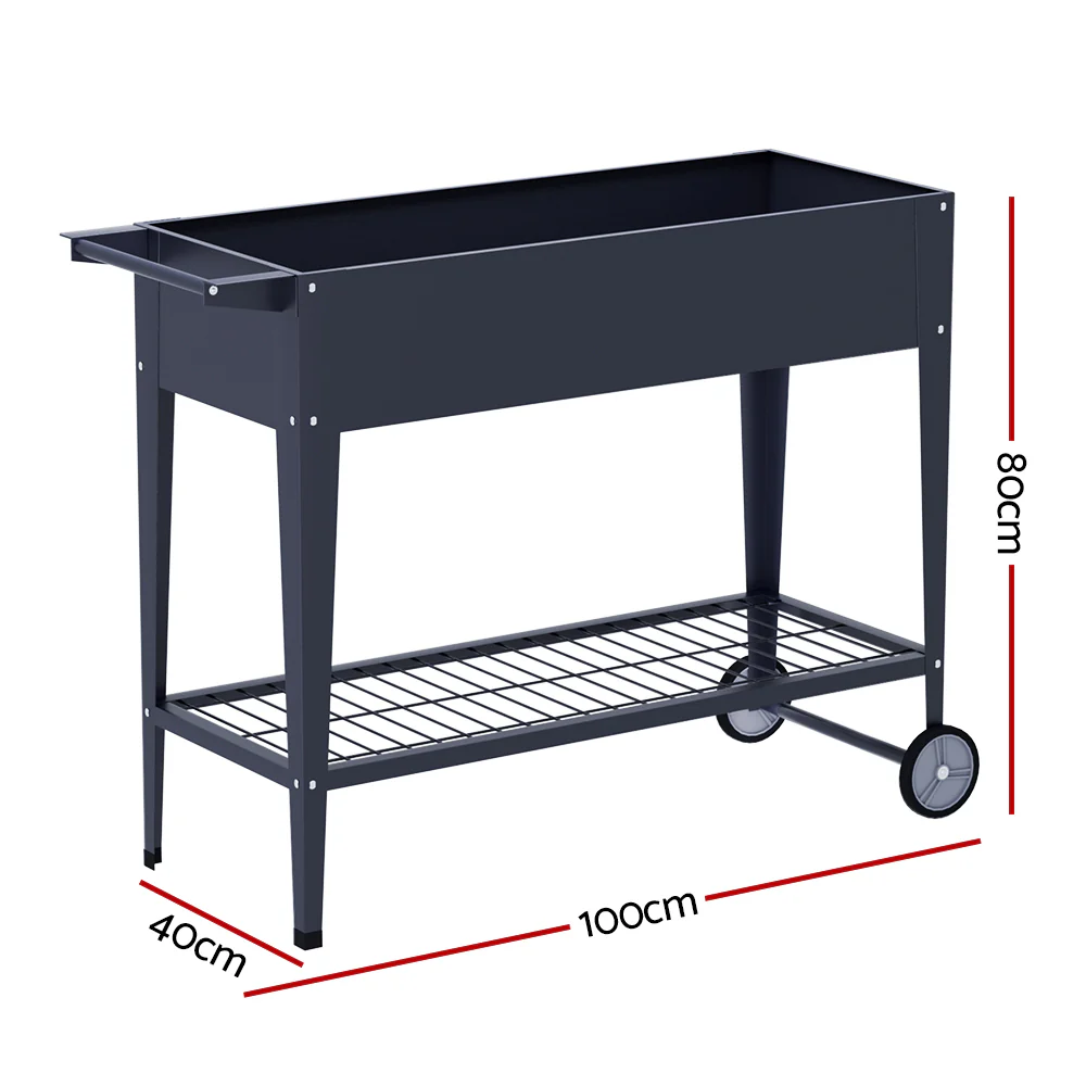 Green Fingers Garden Bed Elevated 100X40X80cm Planter Box Raised Container Herb - Image 2