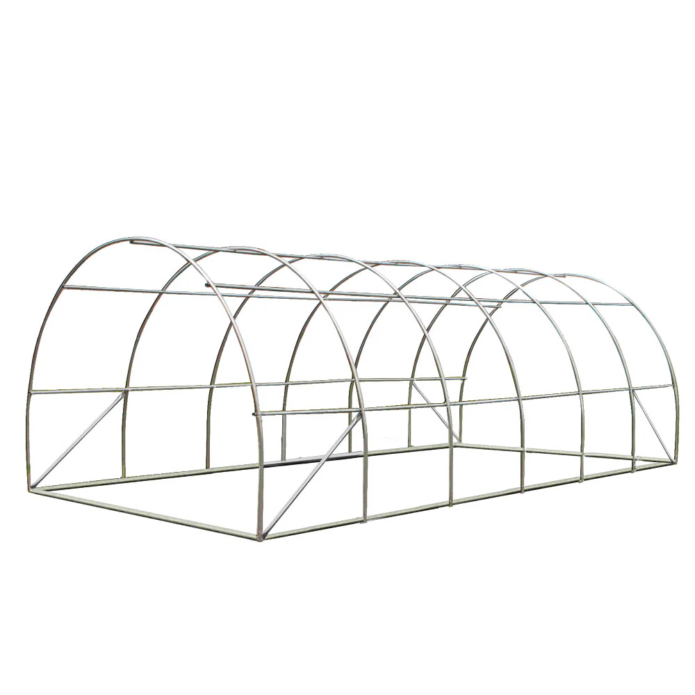 Green Fingers Greenhouse 6x3x2M Walk in Green House Tunnel Plant Garden Shed Dome - Image 3
