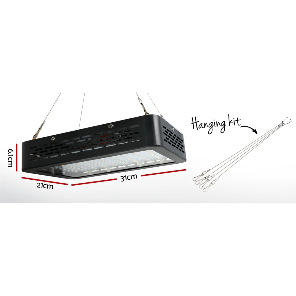 Green Fingers Grow Tent Light Kit 120x120x200CM 1000W LED 4" Vent Fan,Green Fingers Grow Tent Light Kit LED 1000W Full Spectrum 4" Vent 120x120x200CM - Image 4