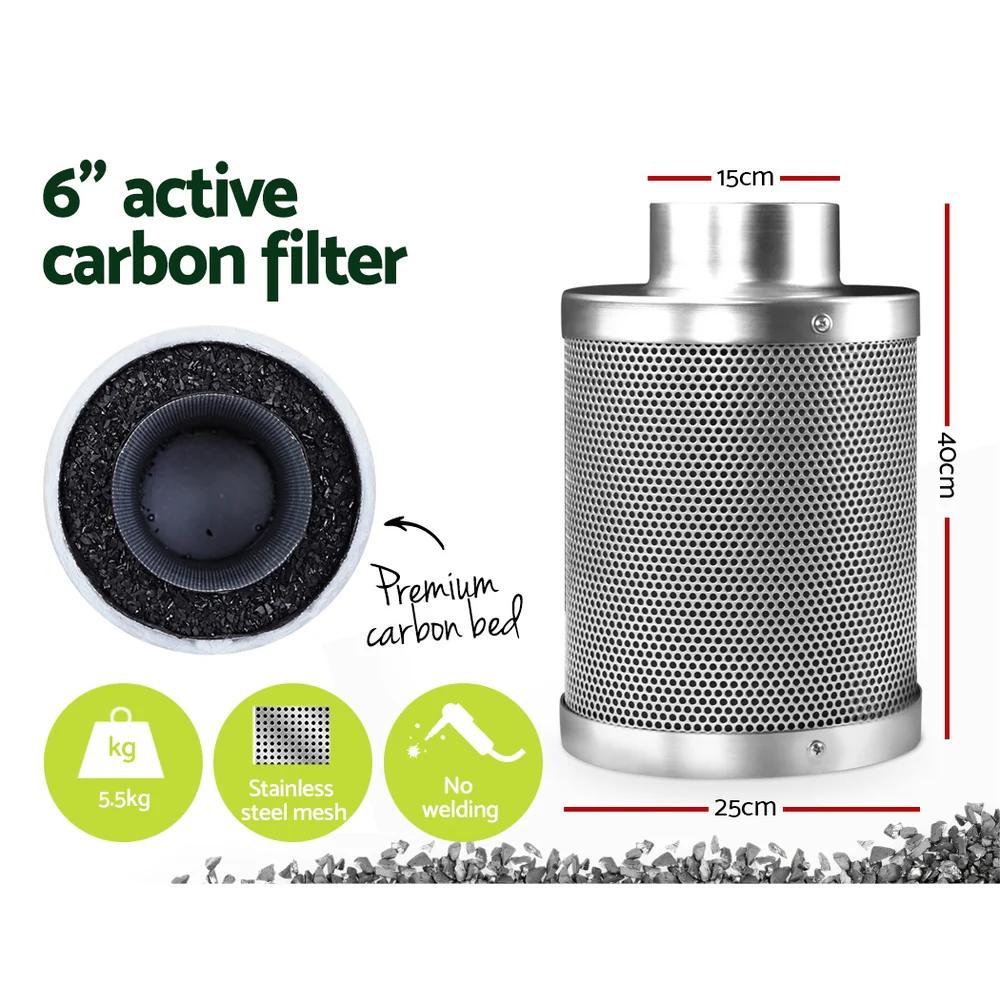 Green Fingers Grow Tent Light Kit 150x150x200CM 2000W LED 6" Vent Fan,Green Fingers Grow Tent Light Kit LED 2000W Full Spectrum 6" Vent 150x150x200CM - Image 6